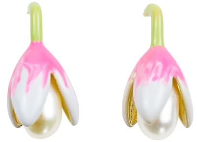 Silberne Camellia Blume Ohrstecker, 925 Silberstecker, Elegante und Filigrane Blumendesign