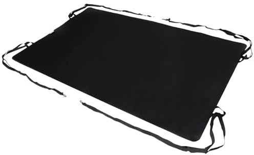 RV Rear Door Cover - Van Sunshade Awning | Rear Barn Door Awning Cover | UV Protection Canopy for Tailgate Shade Wind Protection Van Truck Protection for Camping, Hiking, Pick