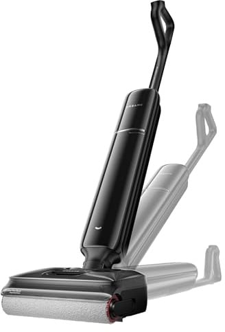 DREAME T12 Pro-A Aspirap. Lavap., Ultrasottile da 9,85 cm, 25.000 Pa | Autopulente a 95 °C, Asciugatura a Caldo a 95 °C, 0 Grovigli e Striature, Leggero, Autonomia di 60 min