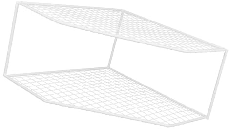 HYTROVE Estante para Ollas de Cocina de Dos Capas Blanco, Rejilla de Hierro Multifunción para Organizador de Sartenes y Cacerolas, Diseño Compacto y Escalonado para Ahorro de Espacio