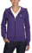 adidas Felpa con Cappuccio in Pile Zop, Donna, Kapuzenpullover Fleece Zop, Melanzana Melange, 38