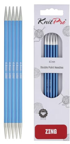 KnitPro Zing Nadelspiele 6 (15cm) | 4mm