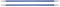KnitPro K47009 Sockennadeln, Metal, Blau, 15cm / 4mm