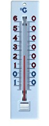 JAG DIFFUSION Thermometer Stil Weiß 10 x 11 x 12 cm 498113