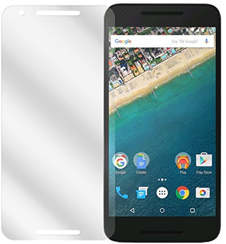 dipos I 6X Schutzfolie klar kompatibel mit LG Google Nexus 5X Folie Displayschutzfolie