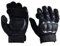 Seroda Longboard Downhill Slide Handschuhe Skate Handschuhe mit austauschbare DREI Slider (Black)