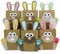 Papierdrachen DIY Osternester zum Befüllen und Basteln - Geschenktüten für Kinder mit bunten Osterhasen - Ostergeschenke verpacken - Osterdeko - Ostern