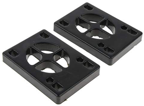 Baoblaze 2pcs Gummi Skateboard weich Riser Pads für, 79x55mm, 9 mm