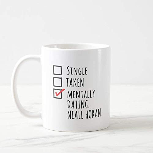 Mentally Dating Niall Horan Tasse One Direction One Direction Tasse Niall Horan Merch kaffeetasse Krüge Keramikbecher Wassertasse