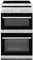 Amica 50cm Double Cavity Electric Cooker with Ceramic Hob - White