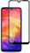 Movilrey Protector para Xiaomi Redmi 7 Negro Completo 3D Cristal Templado de Pantalla Vidrio Curvo para movil
