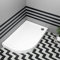 Nuie Bathroom Left Handed Offset Quadrant 900 x 760mm Shower Tray with Riser Kit Plinth for Shower Enclosures Gloss White Slimline