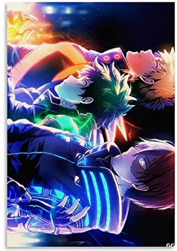 JYSHC Puzzle 1000 Teile Anime My Hero Academia Poster Holz Kinderspielzeug Dekompressionsspiel Gt576Kp
