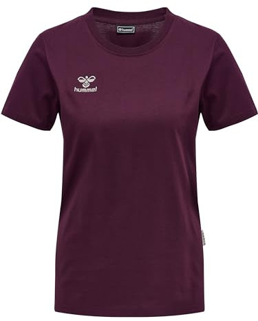 hummel Move Grid T-Shirt Damen rot, L Damen