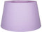 Traditional Soft Lilac Linen Fabric Drum Table/Pendant Lampshade | 60w Maximum | Inner Fabric Lining | 30cm Diameter by Happy Homewares