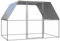 Festnight Outdoor Hühnerkäfig Verzinkter Stahl 3x2x2 m Hühnerstall Geflügelstall Hühnerhaus Vogelkäfig Hühnergehege Kaninchenkäfig Kleintierstall Freigehege für Huhn Henne Ente Gans