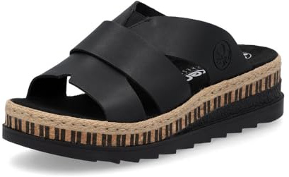 Rieker Damen Pantoletten V7989, Frauen Slipper