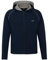 BOSS Herren Mix&Match Jacket H Hoodie aus Stretch-Baumwolle mit Reißverschluss und Logo-Stickerei Dunkelblau M