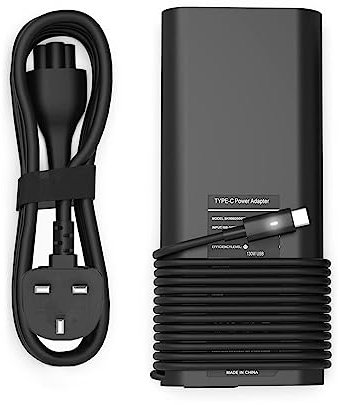 130W Dell USB C Type C Laptop Charger Replacement Dell XPS 15 9500 17 9700 Precision 5550 5750 3560 3550 3551 Latitude 7210 7310 7410 9410 9510 5420 5520 Laptop Power Cord DA130PM170 HA130PM170