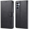 WAURZ Cover per Samsung Galaxy A55 5G, Custodia Cover Pelle Libro Portafoglio con Porta Carte Magnetica Supporto Protezione Antiurto Cuoio Flip Case Custodia Cover per Samsung Galaxy A55 5G,Nero