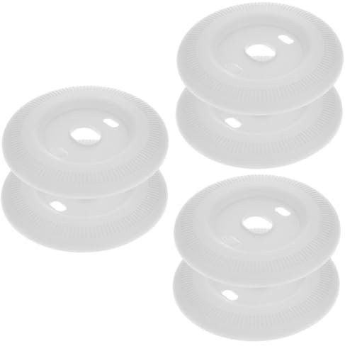 Hemobllo 6pcs Thermostat Back Plate for Wall Trim Plate Cover Compatible Nest Thermostat Silicone Material for Easy Installation