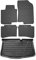 Fußmatten & Kofferraumwanne Set für Hyundai i20 2014-2025 Gummi TPE Schwarz 5X