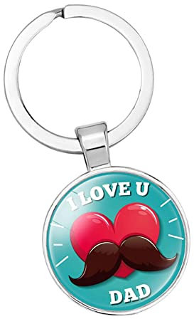 Weppduk Porte-clés Pour La Fête Des Pères - Cadeau Fete Des Peres Cadeau Papa De Kit| Chaîne Cadeau Papa Facile À Utiliser| Cadeau De Fête Des Pères Pour Offrir Des essoires, Des Hommes, Des Garçons