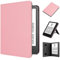 6 (11th Generation, 2024 Release) Case, TOKILO Lightweight PU Leather Case with Auto Sleep/Wake Hand Strap Foldable Stand, Incompatible with iPad/Samsung/Kobo/Tolino/Sony 6inch e-Reader,Pink