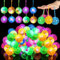 Sunshine smile 12pcs Igelball Mitgebsel Kindergeburtstag,Leuchtball Gastgeschenke,Jump Ball Leuchtspielzeug,Kinder Stressball,Led Flummies,Party Gadgets Kleine,Led Party Grundschule Geschenke