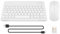 Yominerr Teclado y Ratón Inalámbricos Bluetooth Ultrafinos y Silenciosos, Aptos para Tabletas y Portátiles, Teclado Bluetooth