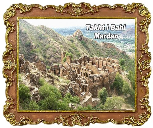 Takht-i-Bahi Mardan Pakistan Touristen-Souvenir Kühlschrankmagnet Kühlschrankdekoration Magnet