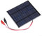 Panel Solar Portátil, 10W 12V Panel Solar Con Clip Para 9-12V Carga De Batería Placa De Energía Solar Para Jardín Camping Al Aire Libre