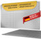 DeinLichtschacht – Lichtschachtabdeckung Edelstahl – Quadrate – 1100x500mm – Rostfrei & langlebig – Begehbar – Mit Insektenschutz – Einfache Montage – Hochwertiges Design & Funktion – Made in Germany
