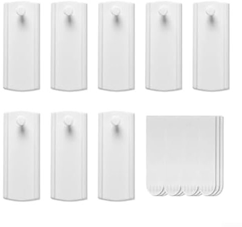 Besshepplo Frame Hanger Picture Hangers Removable Adhesive Strips Heavy Duty No Nails Photo Frame Stickers For Wall Hanging Picture Poster Refill Mounting Strips For Home Decor