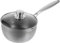 ULTECHNOVO Casserole Antiadhésive À Induction De 18 Cm Wok En Acier Inoxydable