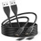 2-PACK Charger Cable for Garmin Fenix 8 ​​7 7S 7X 6 6S 6X Pro 5 5S 5X Plus, Forerunner 45 45S 245 Music 935 945, Vívoactive 3 4 4S 5, Approach S10 S40 S60,Vívomove 3S Sport,Venu Sq 2 Plus, Instinct