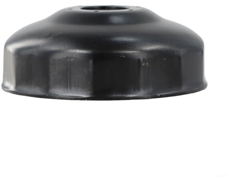 Yuanpgky Professional 3/8 Inch Drive Steel Oil Filter Socket Removal Tool,76Mm 14 Flutes Automotive Oil Filter Socket for Motorcycle Engine