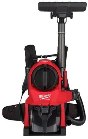 Milwaukee M18FBPV2-0 18v Fuel Backpack Vacuum Naked, Black