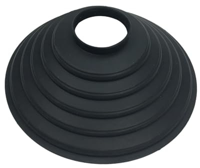 osiuujkw Pare-Soleil en Silicone Anti-Reflets pour Objectif d'appareil Photo numérique, Durable et Portable, en Caoutchouc, pour appareils Photo Amateurs et Professionnels, Pliable et réversible.