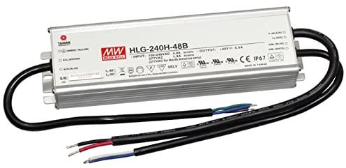 LED Power Supply 192W 12V 16A ; MeanWell HLG-240H-12B ; dimming Function