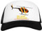 Island Hoppers Helicopter Weiß Schwarz Unisex Baseball Cap White Black Unisex