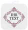 stempel-fabrik – personalisierbare Topflappen mit Wunschtext – Motiv Ornament – 2er Set – Ideal geeignet zum Backen und Kochen – perfekte Geschenkidee zum Umzug, Geburtstag & für Köche