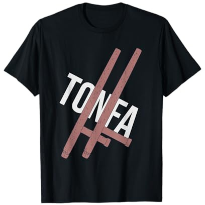 Tonfa — Tong Fa Pair — Fight on Okinawa T-Shirt
