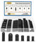 Rubber Vacuum Caps Plug Kit, 102 PCS Assorted Vacuum Plugs Hose End Caps Assortment Kit for Carburetor, Manifold, Automotive 3/16'' 5/16 7/32 1/4 5/32'' 3/8''
