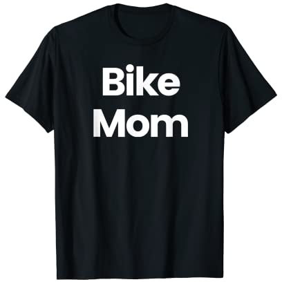 Bike Mom Damen-Fahrrad-T-Shirt T-Shirt