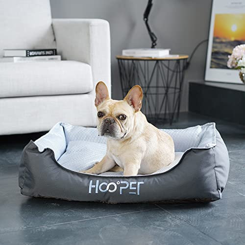 Katzenbett Katzen im Innenbereich beruhigendes Hundebett und Hunde und Katzen waschbare Hundekühlmatte Eisseide selbstkühlende Unterlage Decke Anti-Angst-Hundekuschelbett gemütliches weiches Hundebet