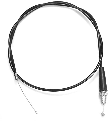HOLATO 50'' Throttle Cable for Predator 212cc 6.5hp Coleman CT100U CT200U BT200X Baja Warrior Doodlebug Db30 Mb165 Mb200 MOTOVOX MBX10 MBX11 MBX12 Mini Bike 50cc 110cc 125cc Pit Dirt Bike Moto Black