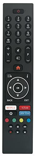 AULCMEET RC43135P Fernbedienung Ersetzen Passend für Logik Horizon TV ODL40691F-TIB ODL40690UV-TIB ODL55750UV-TIB L65UE18 55HL7590U L32SHE19 L39SHE21 L39SHE19 L39SHE20 L39SHE21 L43UE19 L55UE19