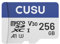 CUSU M30 256GB Micro SDXC Memory Card, Read Speed up to 90 MB/s, A1, UHS-I, Class 10, U3, V30