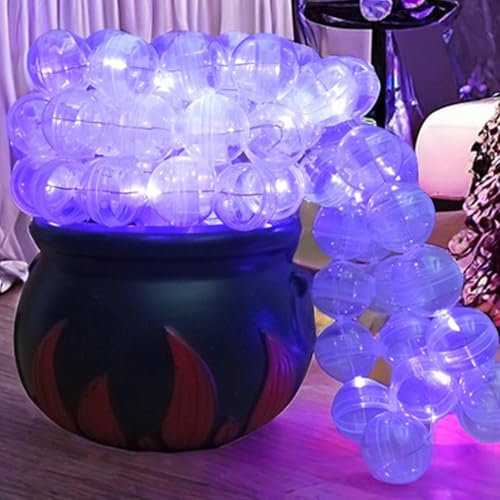 Bubbling Cauldron, Halloween Cauldron, Bubbling Cauldron Kit, Glowing Bubble Witch's Cauldron With Handle, Witches Cauldron, Spooky Vintage Halloween Decor, Black Witches Bowl Hocus Party Decoration